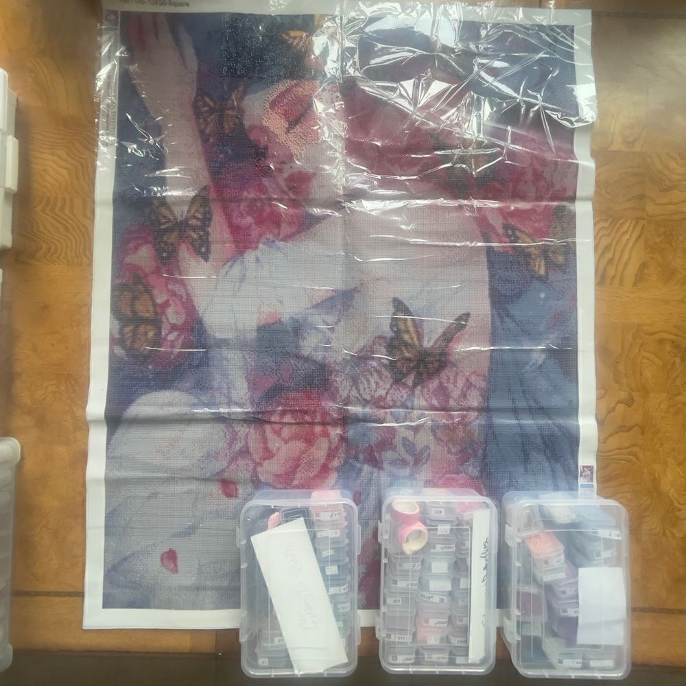 XL Diamond Painting to Be Completed!